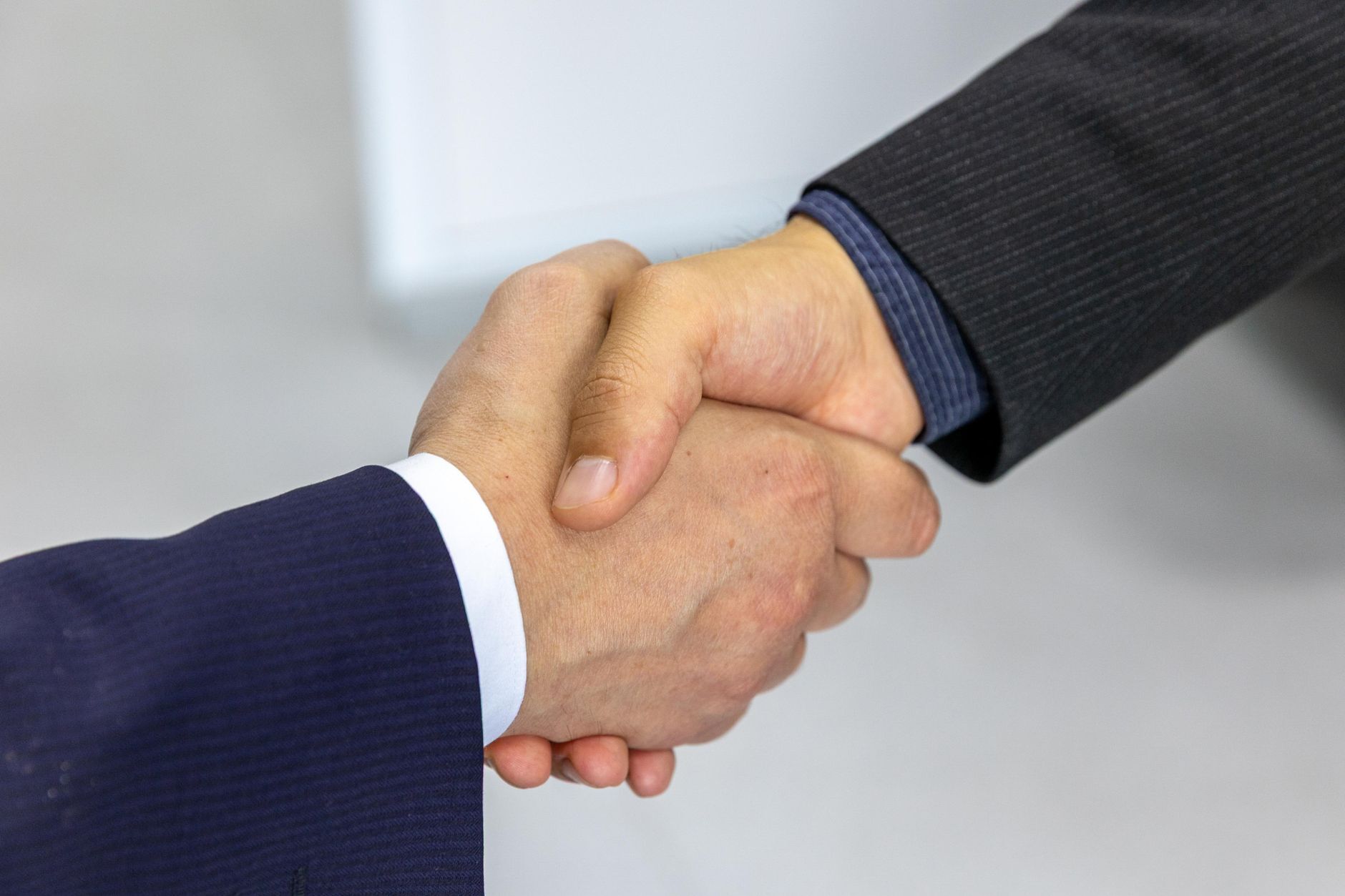 Réunion contrat affaires