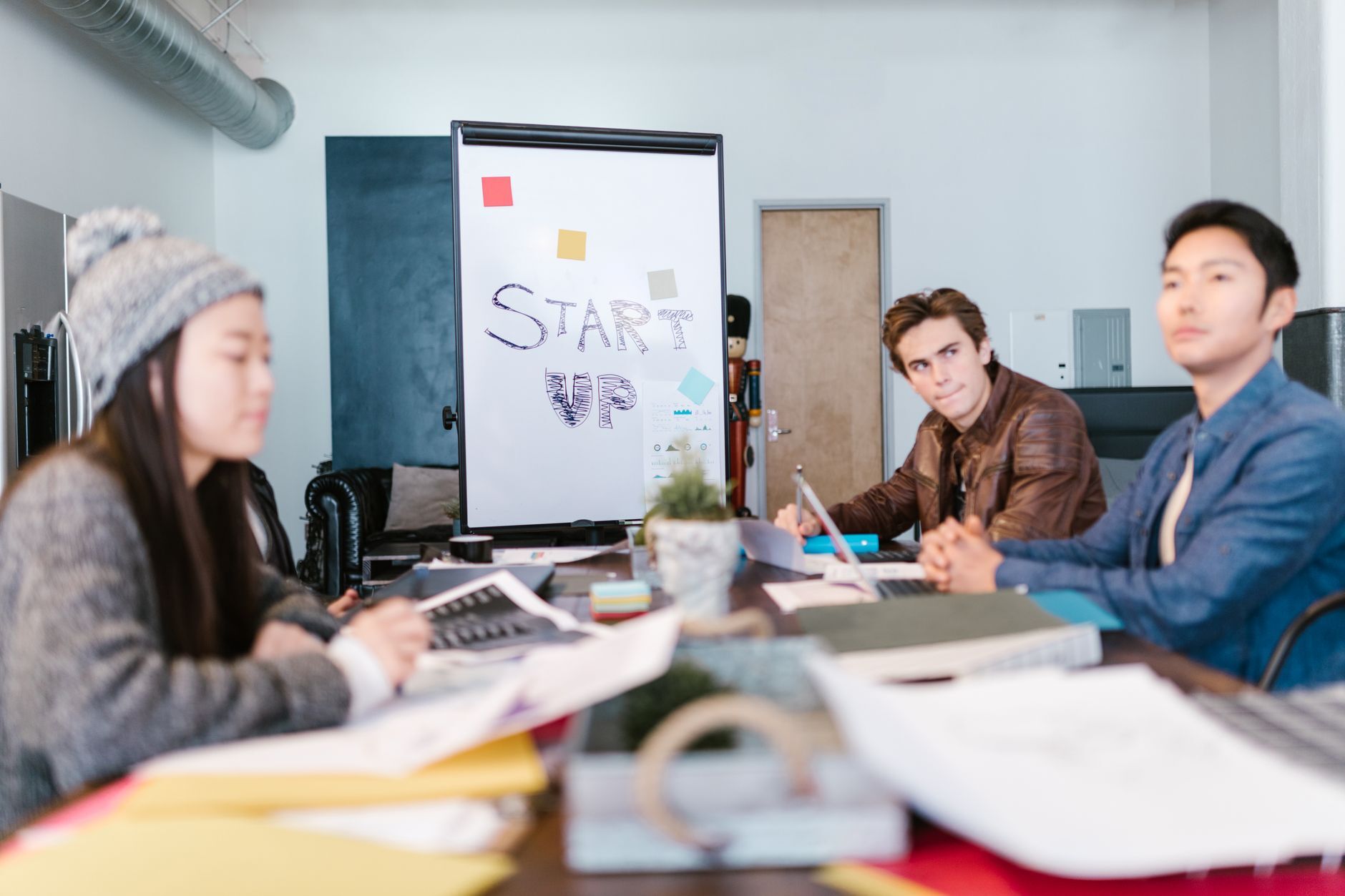 Fondateurs startup équipe