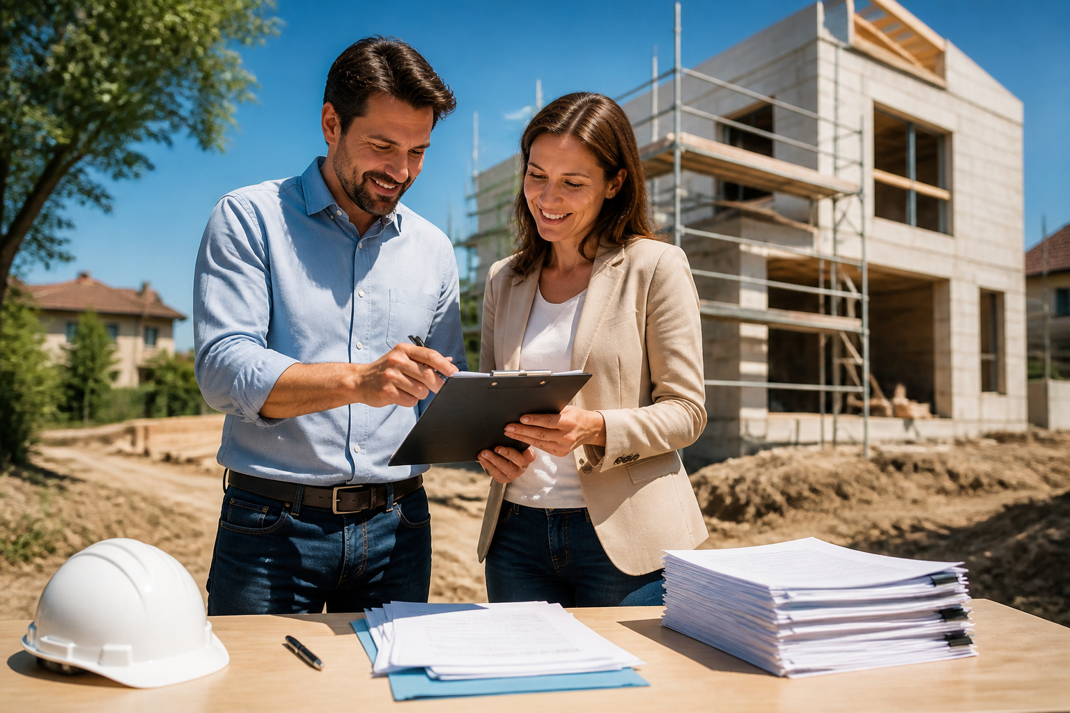 Conformite et achevement dun chantier