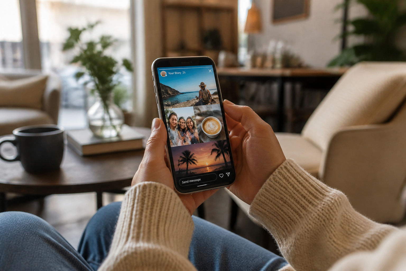 Connexion et creativite sur smartphone